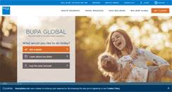 Desktop Screenshot of bupaglobal.com